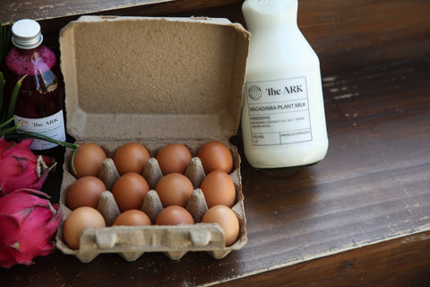Plant milks & cheese and eggs